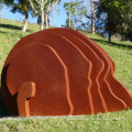 High Quality Large Rusty Art Craft Corten Steel Garden Metal Sculpture